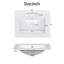Meuble-lavabo autoportant 30 po avec lavabo en céramique et 3 tiroirs-106714230