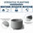 Large Concrete Round Planter / Pot With Drainage Holes-2003912674-2003912675