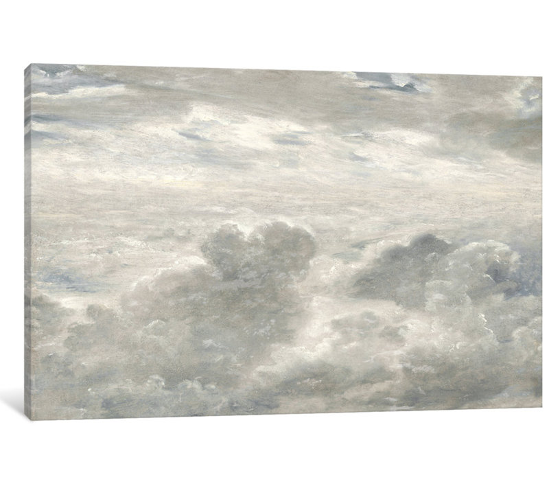 «Cloud Study I» par Sophia Mann - impression sur toile tendue, H 18 po x l 26 po x P 1,5 po, Toile tendue, Pas de tapis