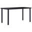 Searcy Glass Top Metal Base Dining Table-1192892138-1192892143