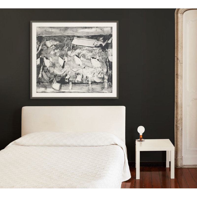 A Moment Of Turns 1 Framed Acrylic Painting Print, 17.54" H x 19.54" W