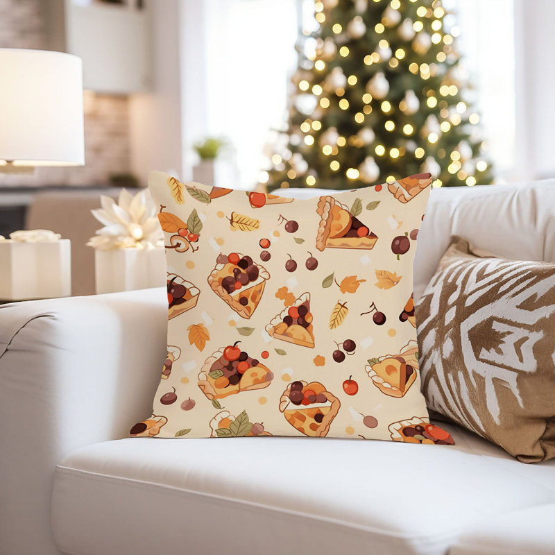 Holiday Fall Thanksgiving Pattern VI, 20"H x 20"W