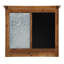 Tableau noir encadré en bois 28 "x H 25" x P 4 "Idamae-998708058