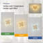 Plafonniers encastrés Sputnik, lustre moderne en cristal doré, 8 lumières près du plafond (H 11,8 po x l 21,5 po)