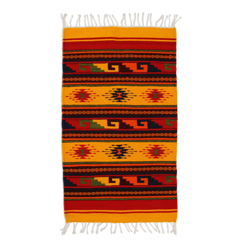 Wool Southwestern Indoor Rug
