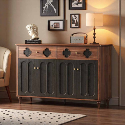 French-style living room exquisite shoe cabinet