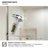 Linear 60 In. W X 56 In. H Sliding Framed Bath Tub Door And Transparent Glass in Brushedn Nickel-1522467677