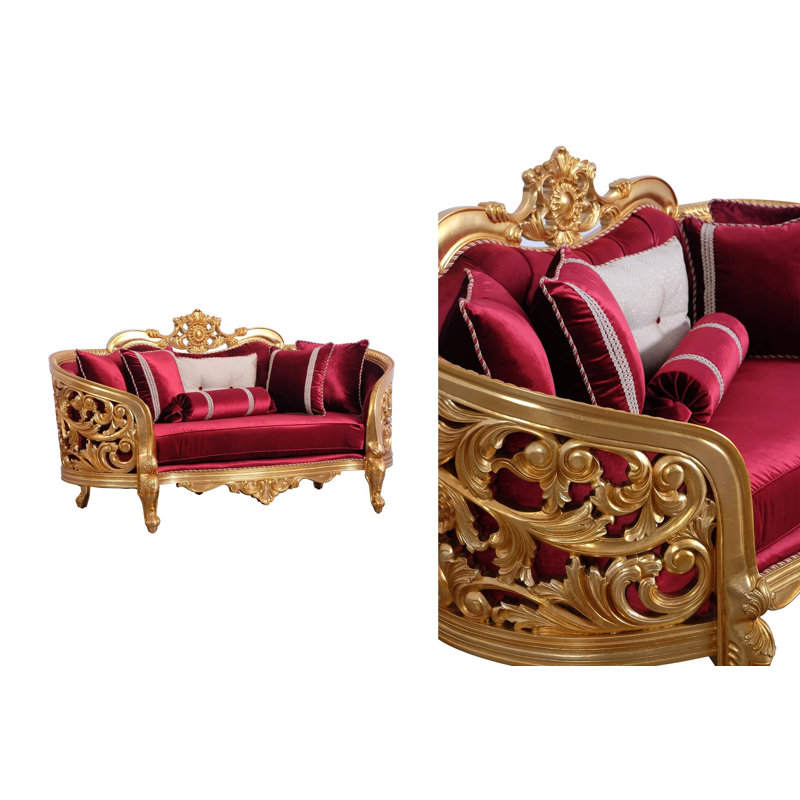 Bellagio II Velvet Loveseat