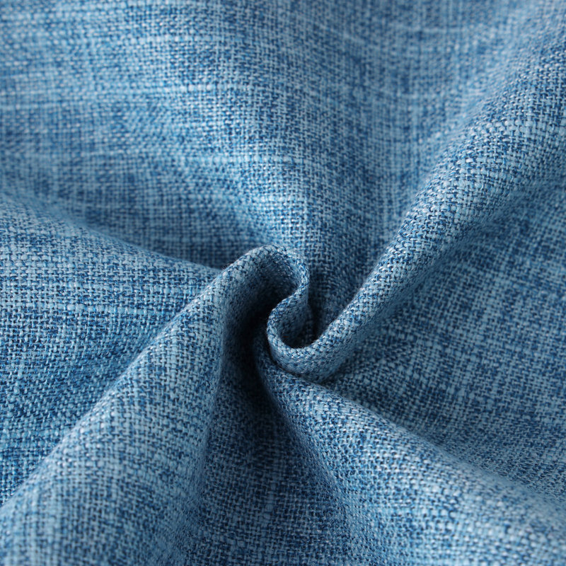 Square Throw Cushion, Blue, 18" H x 18" W, Pillow Cover Only - No Insert