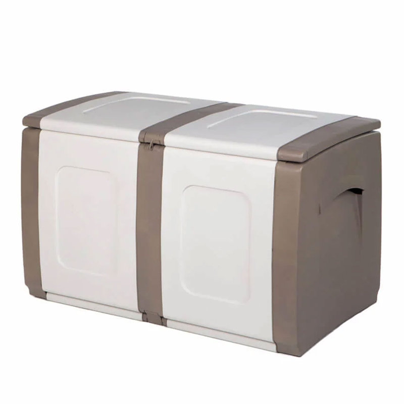 Coffre à couvertures, Beige