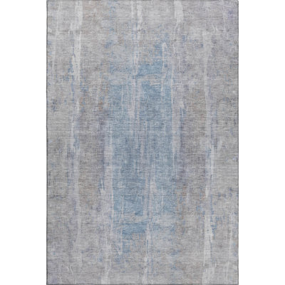 Premium Machine Washable Mayfield AMF2309 Abstract Rug