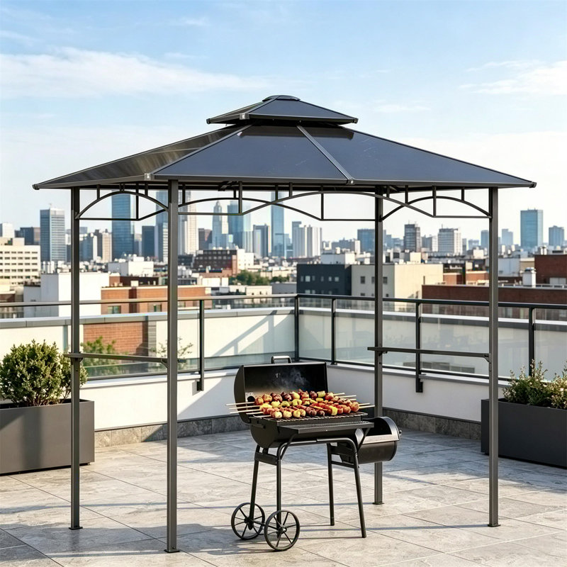 Pavillon de jardin pour barbecue