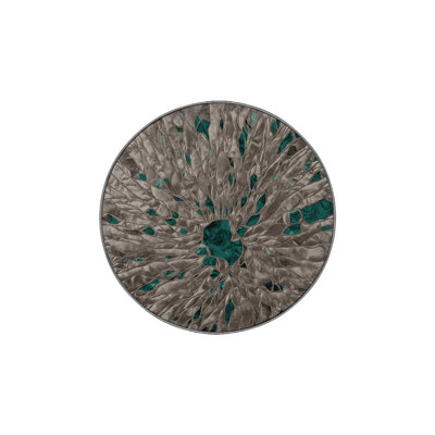 Machine Washable Gray Area Rug GSIX03655