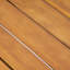 Table d'appoint en bois 16 po au fini rustique, texture rustique, structure