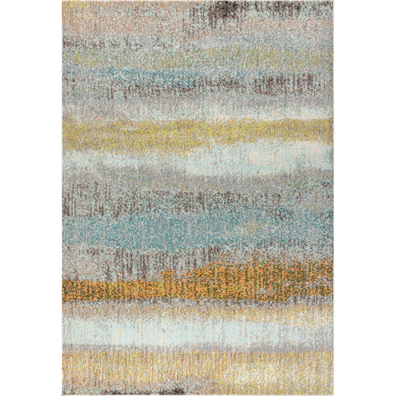 Zev Abstract Area Rug, Rectangle 160 x 231cm