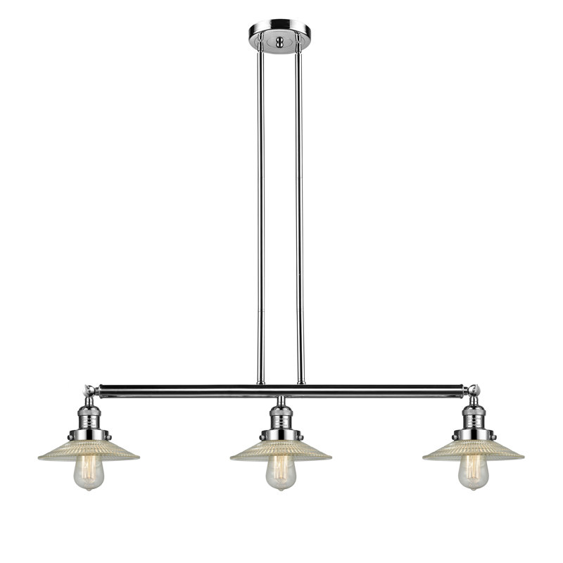 Miramontes 3 - Light Kitchen Island Pendant, Polished Nickel