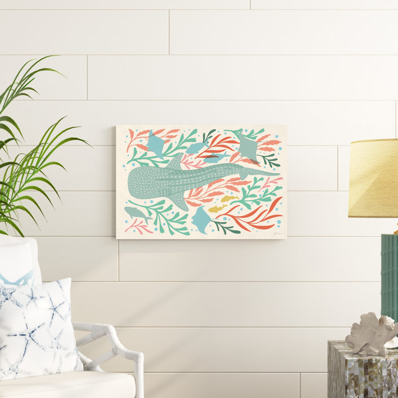 Sous les mers I, H 30 po x l 20 po x P 1,25 po