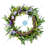 24"D Spring Lavender & Bird Nest Wreath