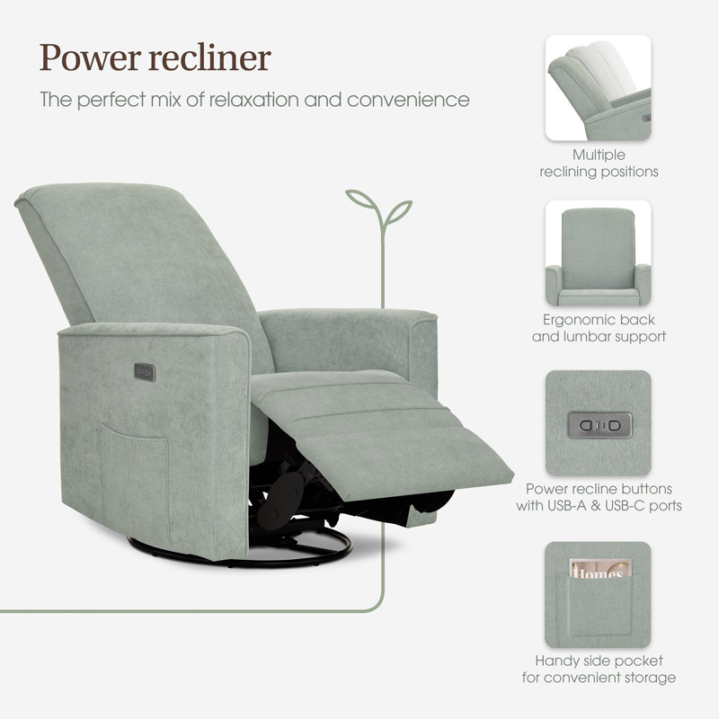 Fauteuil oscillant et rotatif, Sauge