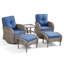 Gaetanino Wicker Outdoor Glider-850619898-810026326