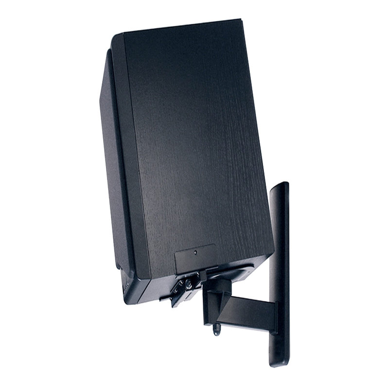 29.85cm Fixed Height Speaker Stand Mount, Set Of 2, Side Clamp With Tilt And Swivel