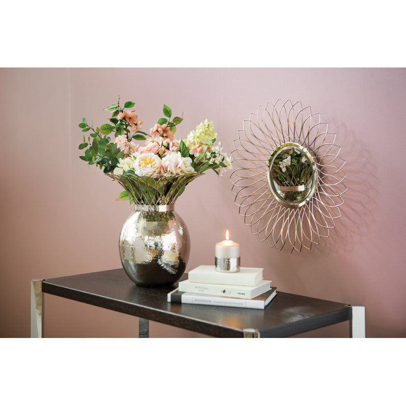 Tropic Metal Concave Wall Mirror, 52cm H x 52cm W
