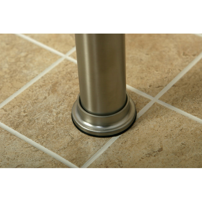 Duchess Metal Console Table Leg, Satin Nickel