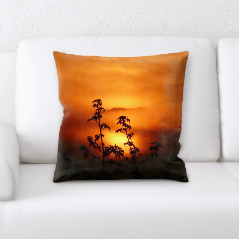 Coussin coucher de soleil