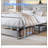 Antique Silver Bed