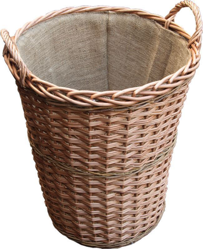 Henman Wicker Log Carrier