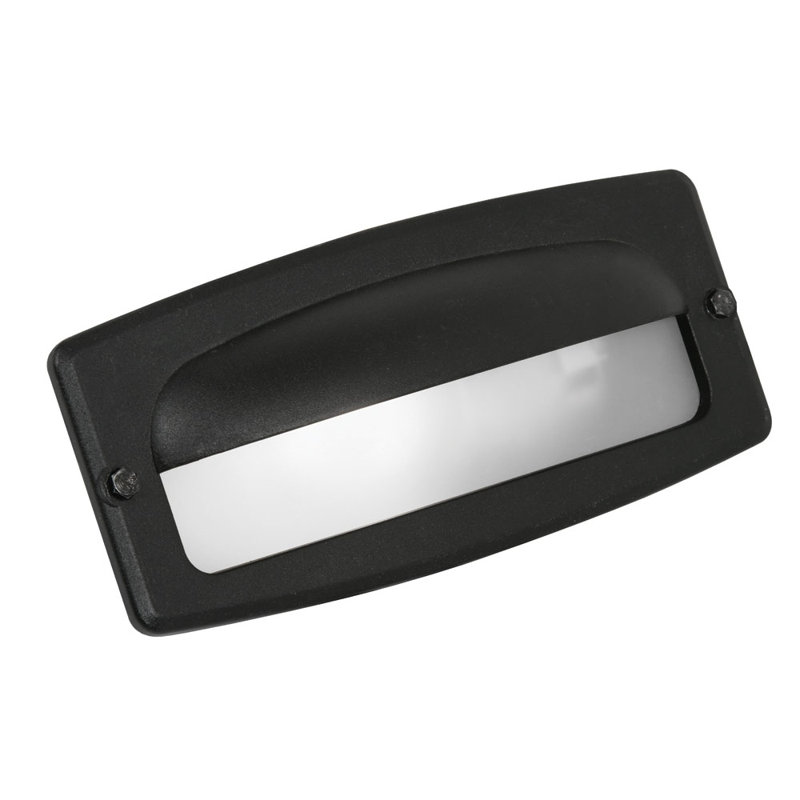 Fontes Black Outdoor Bulkhead Light