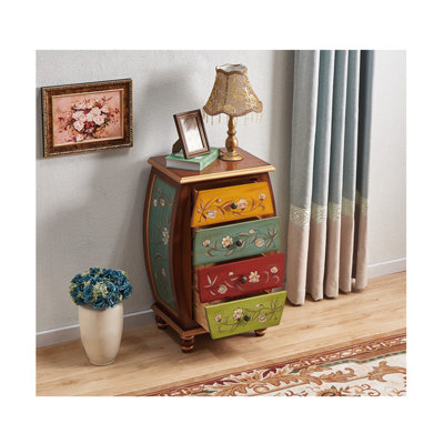 American Country Style Accent Chest