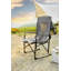 Chaise de réalisateur pliante surdimensionnée portative robuste avec table d'appoint et poche pour les activités de plein air-1206064681