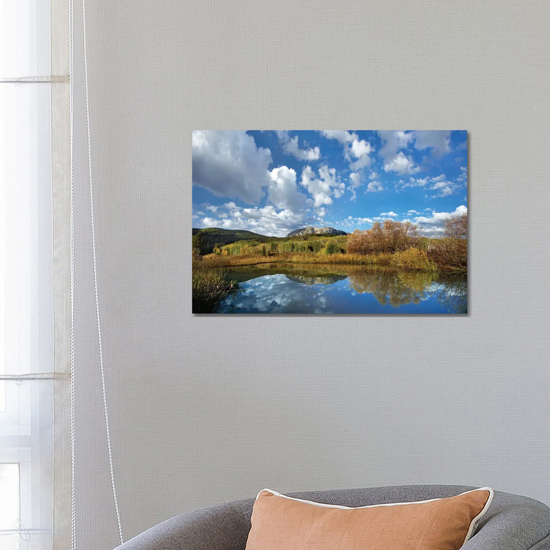 Pond Near East Beckwith Mountain, West Elk Wilderness, Colorado von Tim Fitzharris - Gallery-Wrapped Canvas Giclée