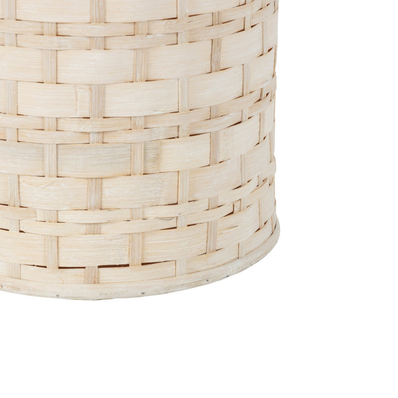 Africia Wood Floor Vase, Brown, 39" H x 8.5" W x 8.5" D