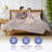 100% Organic Viscose From Bamboo Sheets Set, 300 Thread Count, 3-pc Set, Luxury Cooling Sheets, Deep Pockets - Gift-Ready Packaging, Twin Size (Stone)-111656340-111656336