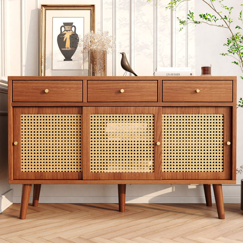 Ammie 3 - Drawer Rectangle Accent Chest, Brown