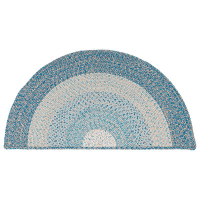 Washable Hand-Woven Chevron Rug
