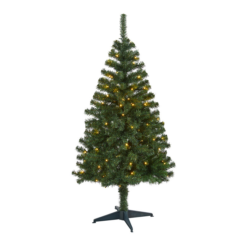 Arbre de Noël lumineux facile à installer, H 7 pi