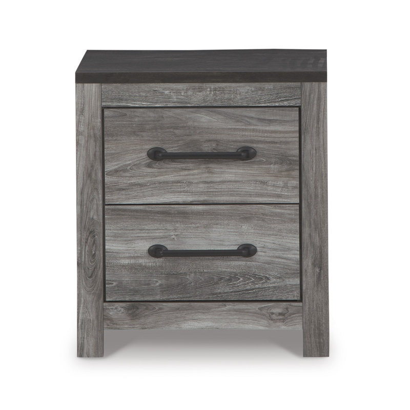 Table de chevet 2 tiroirs Katyra