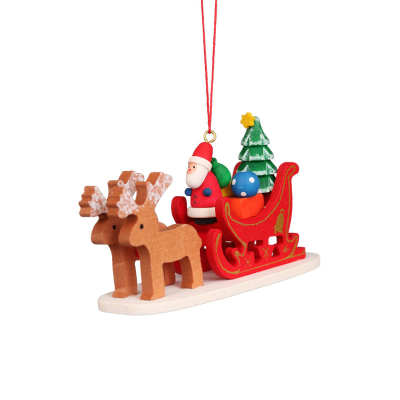 Ornement figurine de père noël à suspendre christian ulbricht