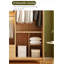 Armoire simple en rotin tissé