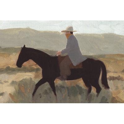 Folk Bandit II by Jacob Green - Wrapped Canvas Print