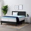 Gel and Aloe Infused 4" Memory Foam Mattress Topper-1275742538