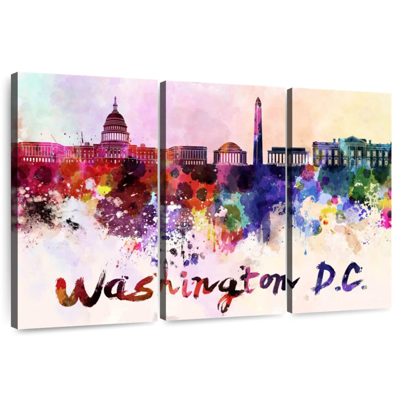 Sebbie Washington Colors, 32" H x 50" W