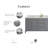Bernardo Queen 72" Sink Carrara Quartz Countertop Bath Vanity with Faucet-83252362-83253109