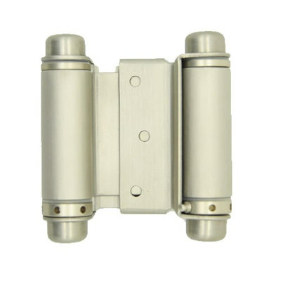 Charnière de porte simple à ressort H 4 po x l 3,5 po