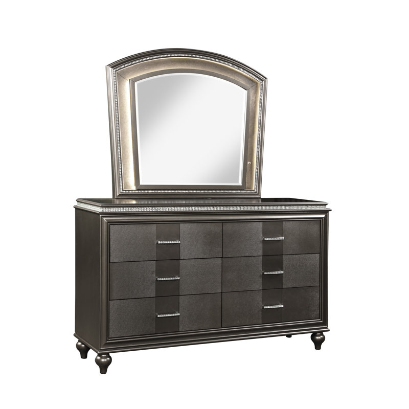 Miroir Coralena, Gris