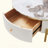 Round Coffee Table With Drawers