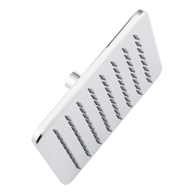 Berwyn Rainfall Shower Head - 2.5 gpm - Matte Black, Chrome, 1.75 GPM